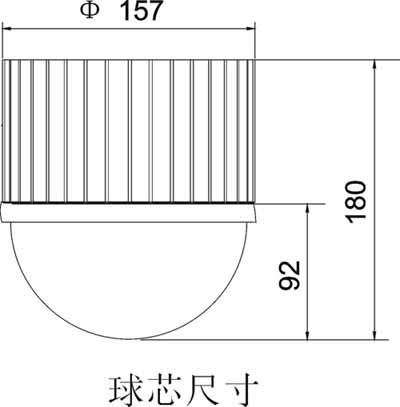 高速智能球尺寸